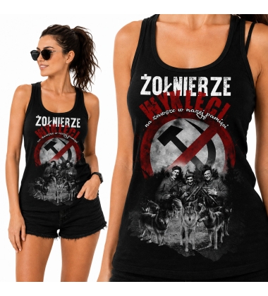 TANK TOP DAMSKI ŻOŁNIERZE WYKLĘCI 2